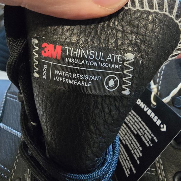 Converse Chuck Taylor All Star Equip Waterproof Black A08555C Men Shoes Sz 10 - Picture 7 of 10